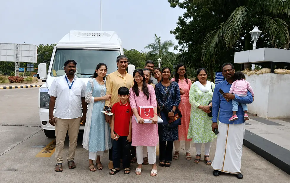 Force Traveller van booked for a family group trip