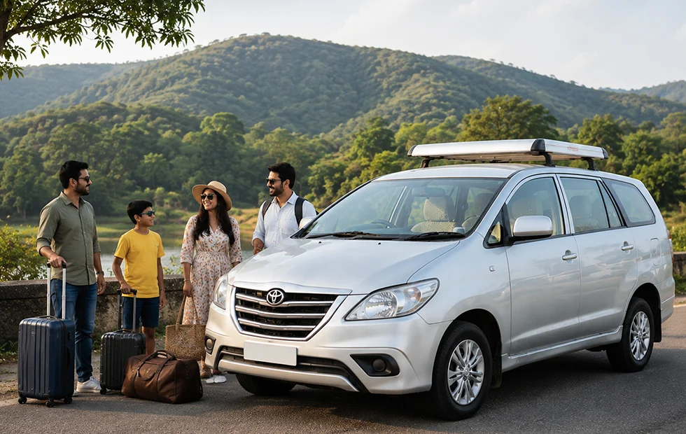 Innova car available for trip rental and taxi booking